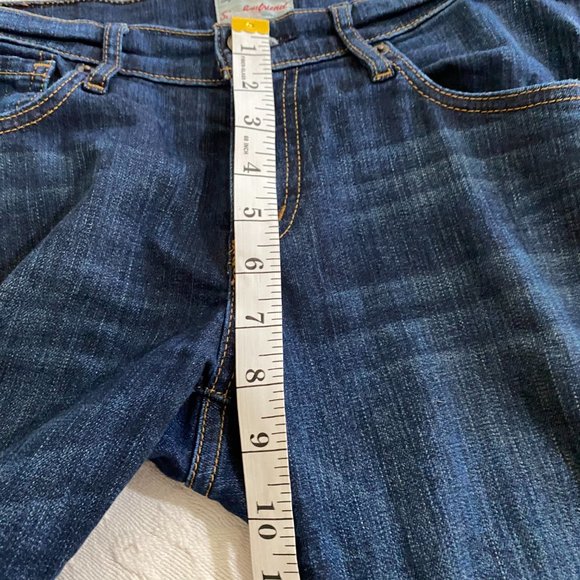 Fossil Slim Boyfriend Dark Wash Jeans Size 25 some distressing 5 pocket Casual - Picture 8 of 11